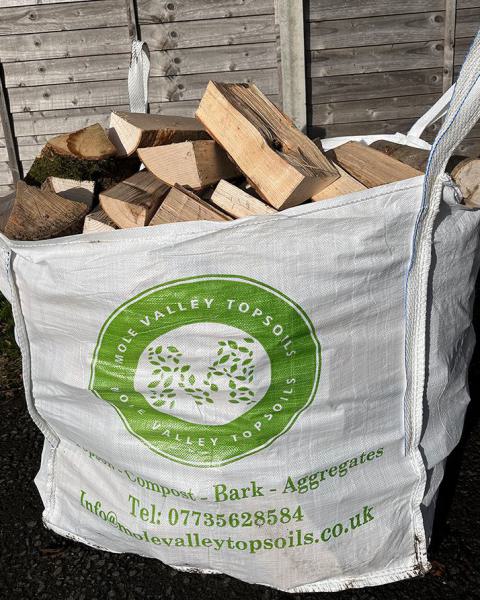 Premium Grade Kiln Dried Ash Wood Logs Medium Bag